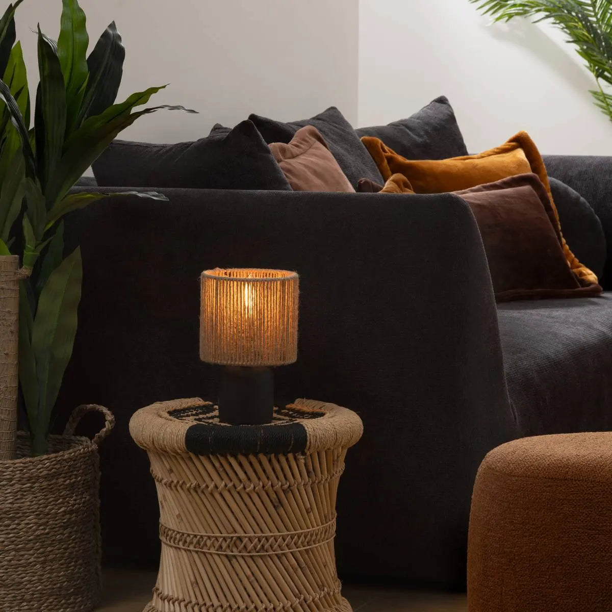 Lampă de masă Atmosphere Koby, 24 cm
