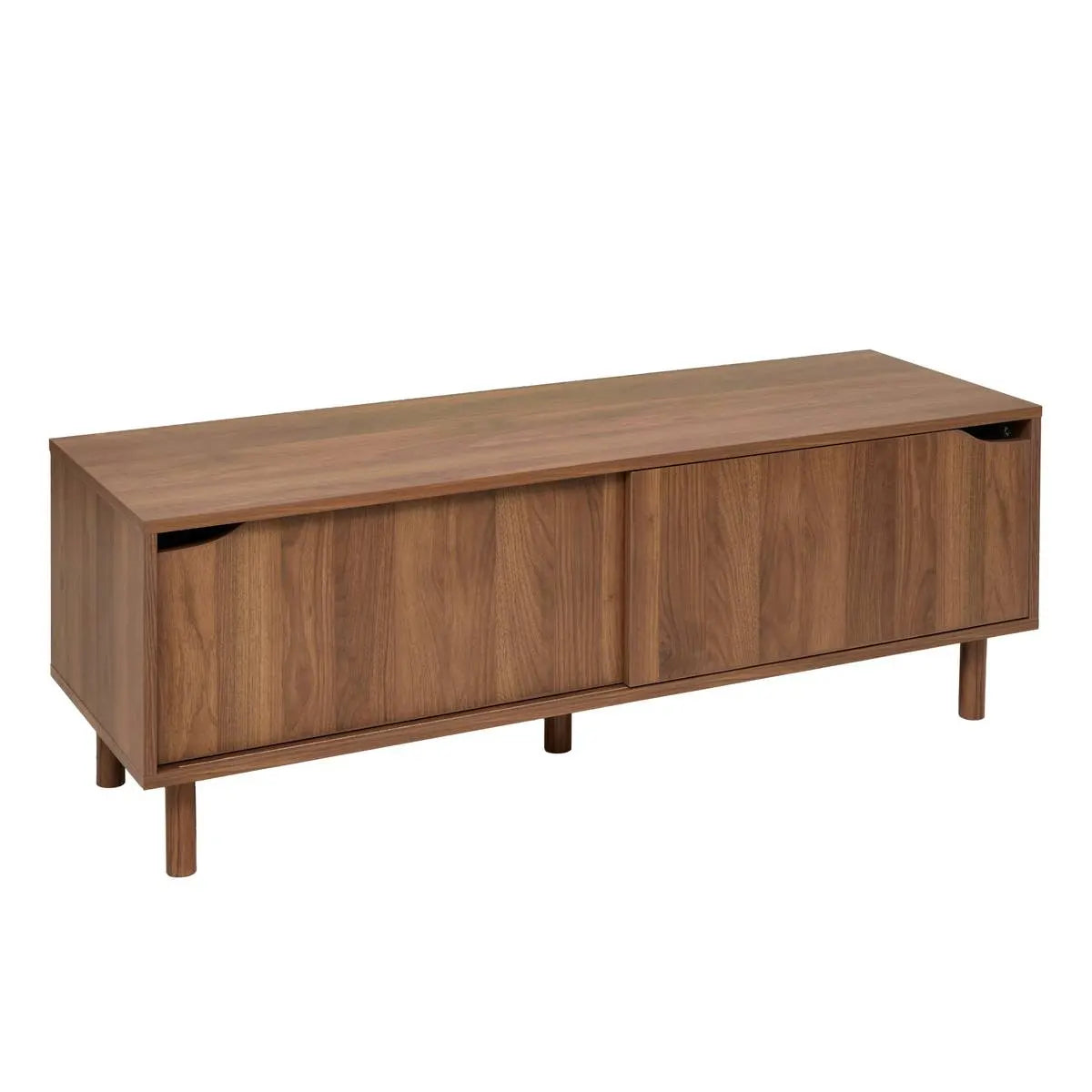 Dulap TV 5five Slidy, cu 2 uși glisante, 120x40x42 cm