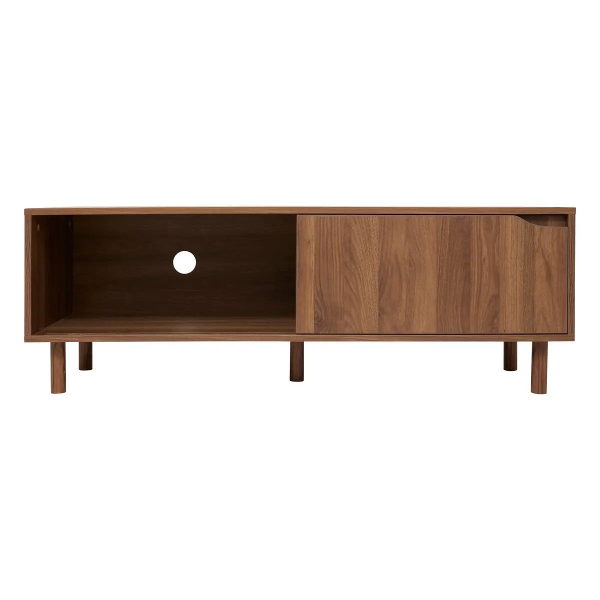 Dulap TV 5five Slidy, cu 2 uși glisante, 120x40x42 cm