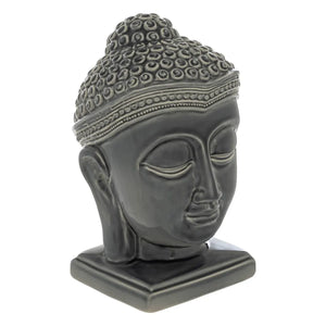 Figură decorativă Atmosferă Yola, Ceramică, Albastră, 23 cm