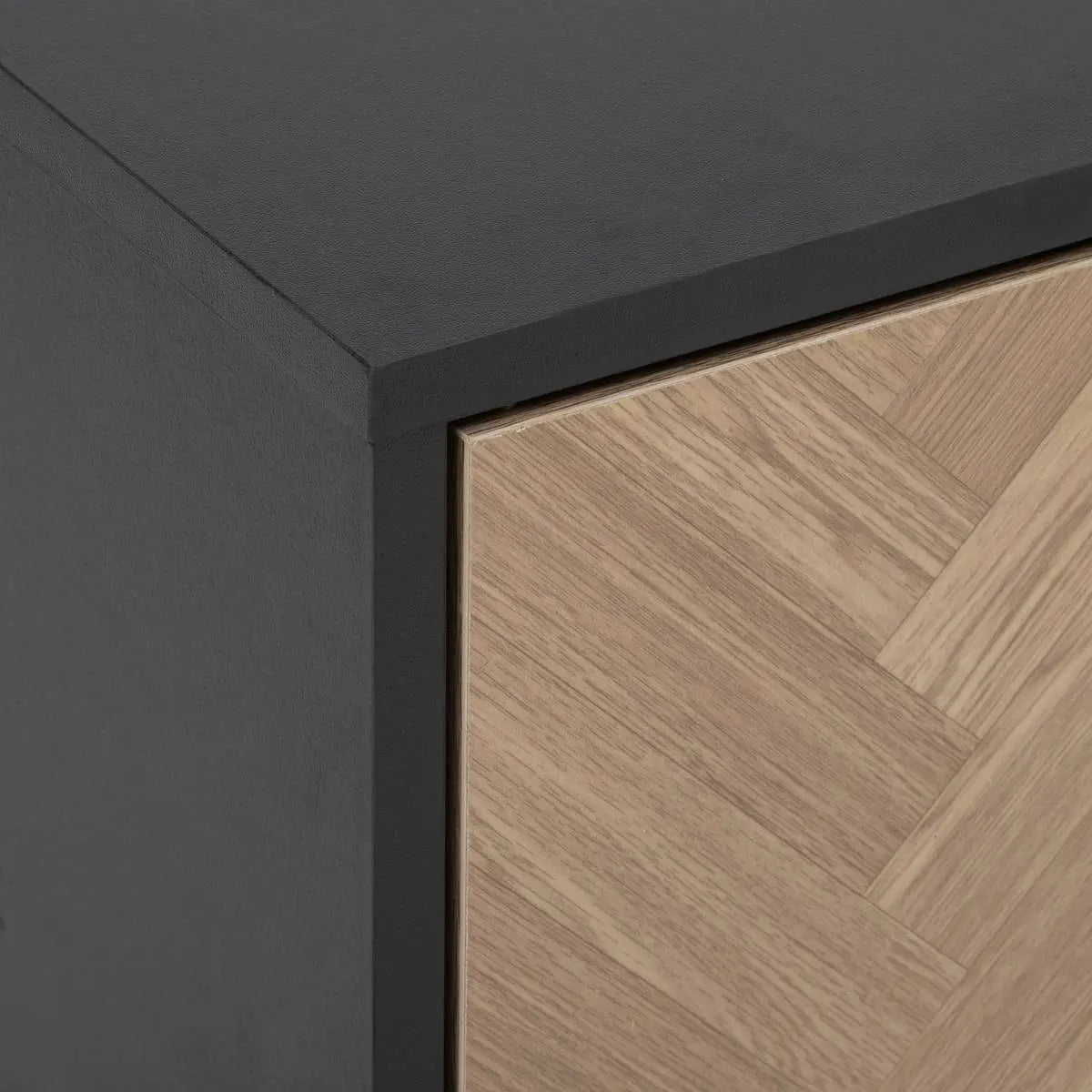 Dulap TV 5five Chevrons, 120x40 cm