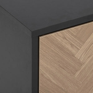 Dulap TV 5five Chevrons, 120x40 cm