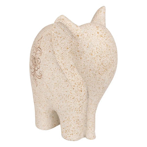 Декоративна фигура atmosphera Nola, Смола, Бежов, 23 cm