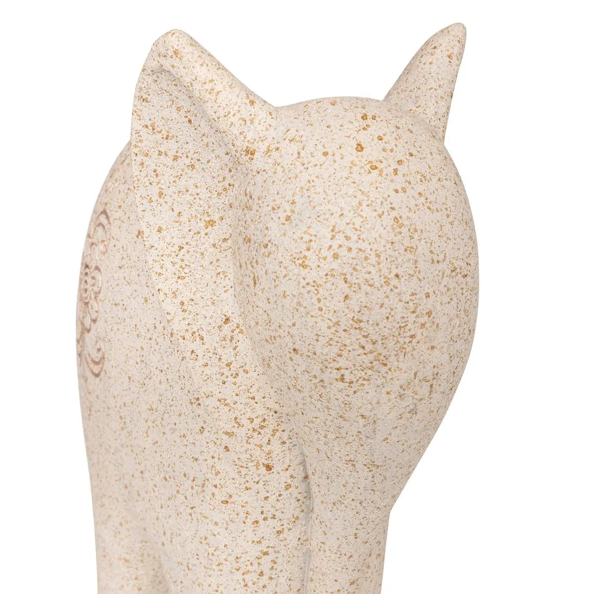Декоративна фигура atmosphera Nola, Смола, Бежов, 23 cm