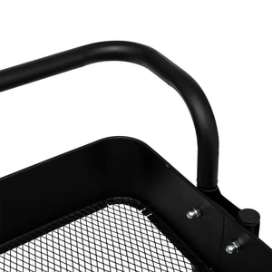 Cărucior de bucătărie 5five Black Edition, Negru, Metal, 3 niveluri
