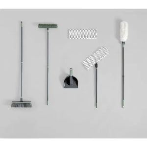 Лопатка и четка 5five Easy Clean, Сива, Пластмаса