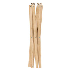 Uscător de rufe 5five Black Bamboo Accordion, bej bambus, 7 m