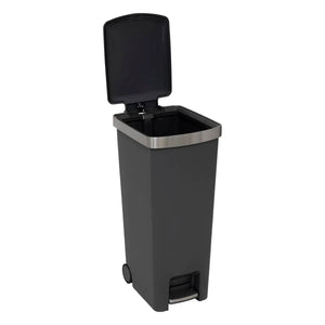 Coș de gunoi 5five, oțel inoxidabil și plastic, 45 l