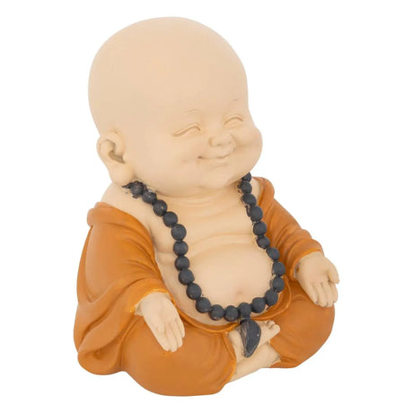 Figură decorativă Buddha cu atmosferă, rășină, 16 cm