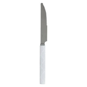 Комплект прибори Secret de Gourmet Géo, Бял, Със стойка, 24 части