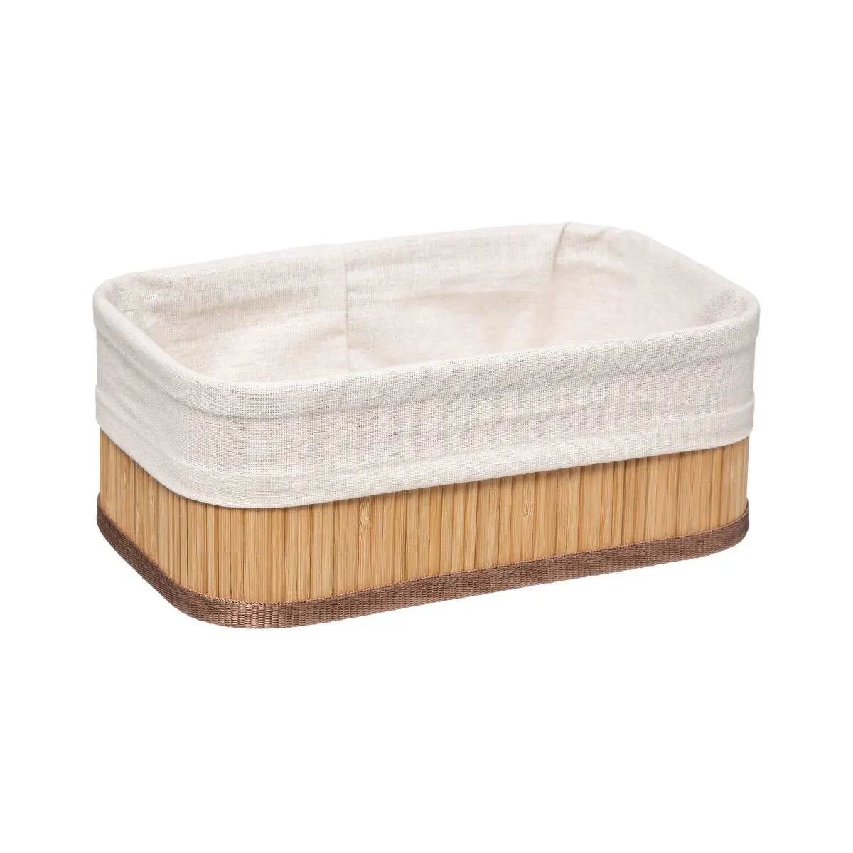 Set de 3 coșuri de depozitare 5five, Bambus, Natural