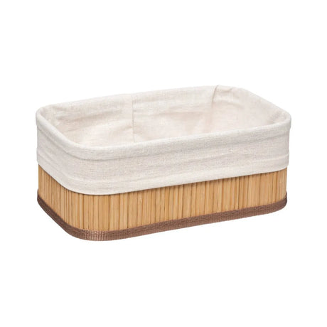 Set de 3 coșuri de depozitare 5five, Bambus, Natural
