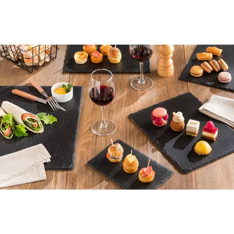 Съд за сервиране от шисти Secret de Gourmet, 20x20см