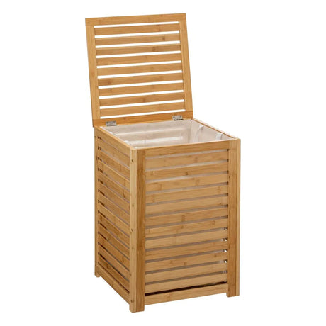Coș de rufe 5five Sicla, Bambus, 65 L