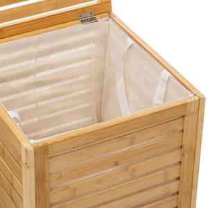 Coș de rufe 5five Sicla, Bambus, 65 L