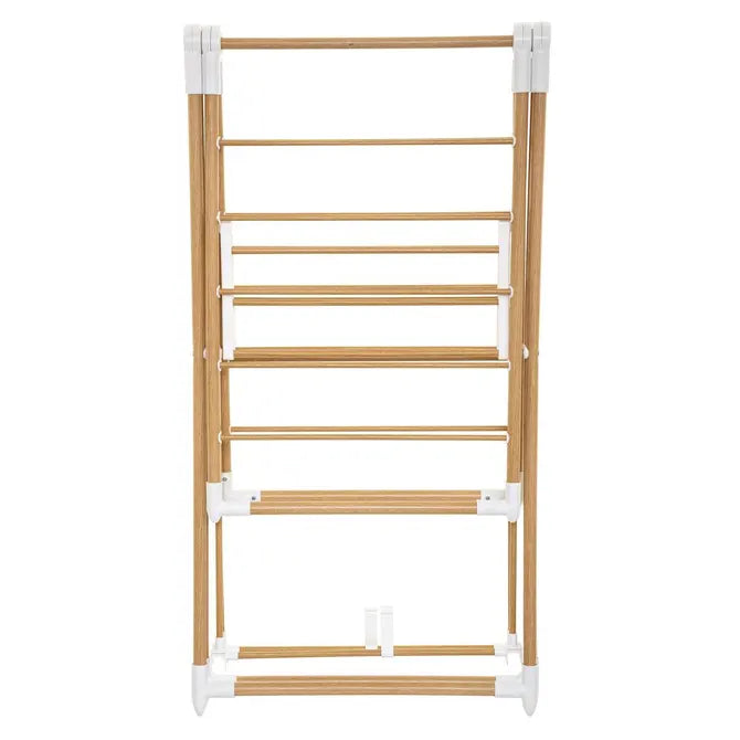 Uscător de rufe 5five Bara cu aspect de lemn, cu aripioare, efect metalic de lemn, 13 m