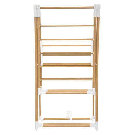 Uscător de rufe 5five Bara cu aspect de lemn, cu aripioare, efect metalic de lemn, 13 m