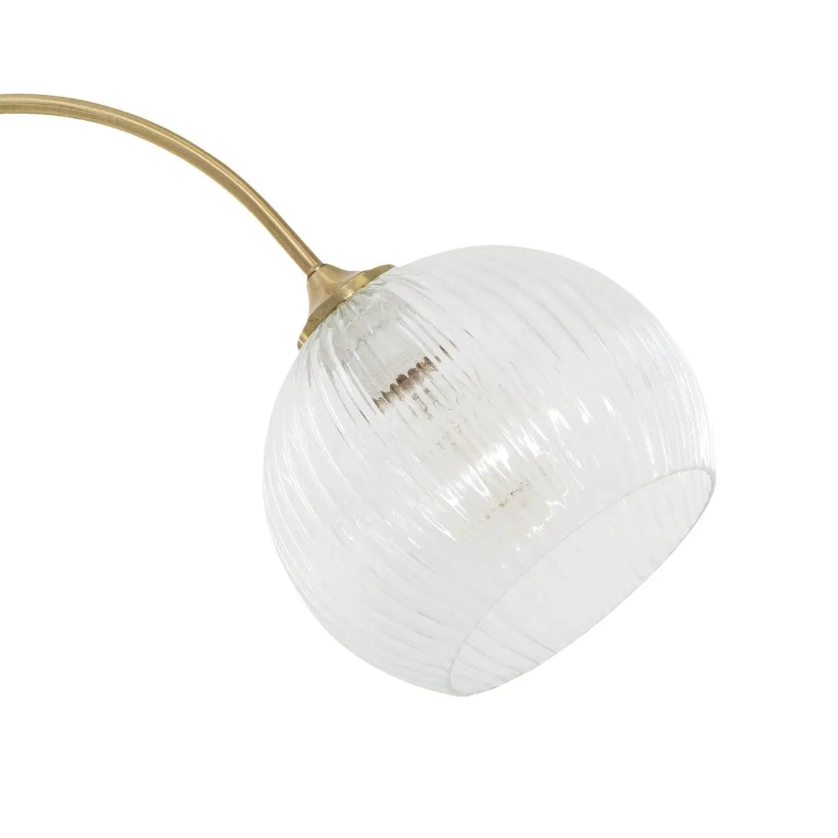 Lampă Atmosphere Laye, Metal și Marmură, Aurie, 150 cm