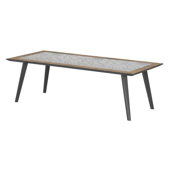 Masă de grădină Hesperide Lambada, ceramică, 8 locuri
