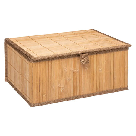 Set de 3 cutii 5five, Bambus, Dreptunghiulare