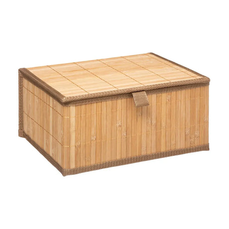 Set de 3 cutii 5five, Bambus, Dreptunghiulare