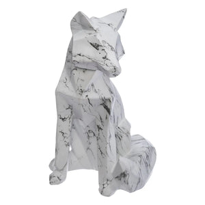 Figură decorativă atmosferă Origami, rășină, 26 cm