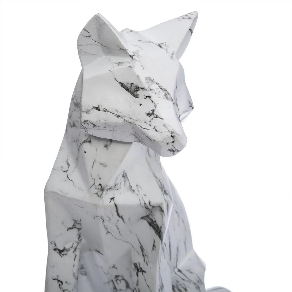 Figură decorativă atmosferă Origami, rășină, 26 cm