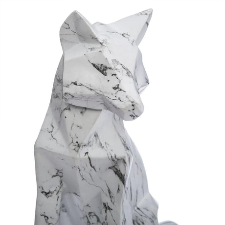 Figură decorativă atmosferă Origami, rășină, 26 cm