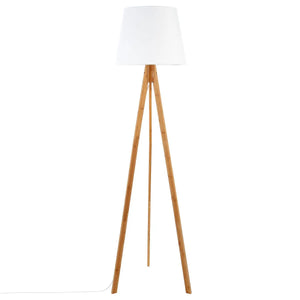 Лампион atmosphera Bahi, Бамбук, Бял, 160 cm