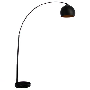 Лампион atmosphera Hyto, Метал и Мрамор, Черен, 177 cm