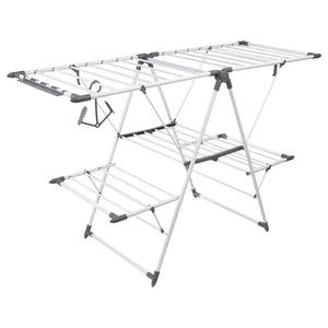 Uscător de rufe 5five Sinai cu două niveluri, Metal, 24 m