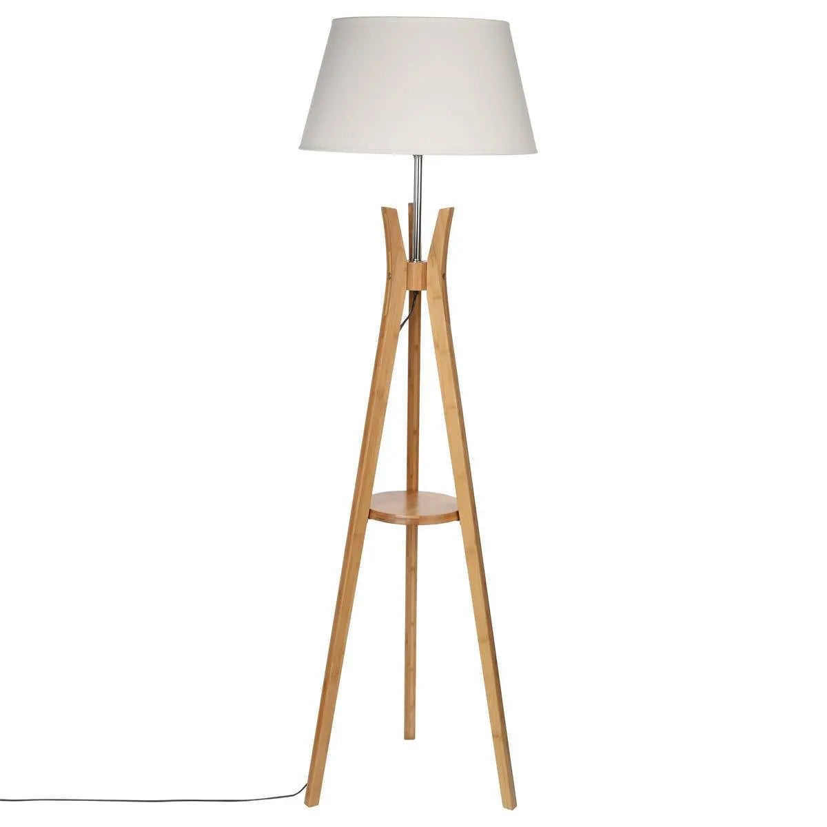 Lampă Atmosphere Kalo, Bambus, Alb, 156 cm