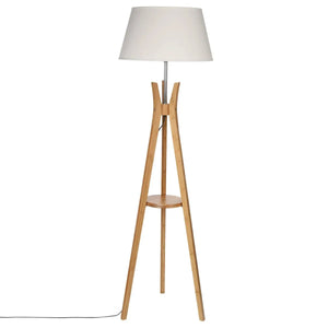 Lampă Atmosphere Kalo, Bambus, Alb, 156 cm