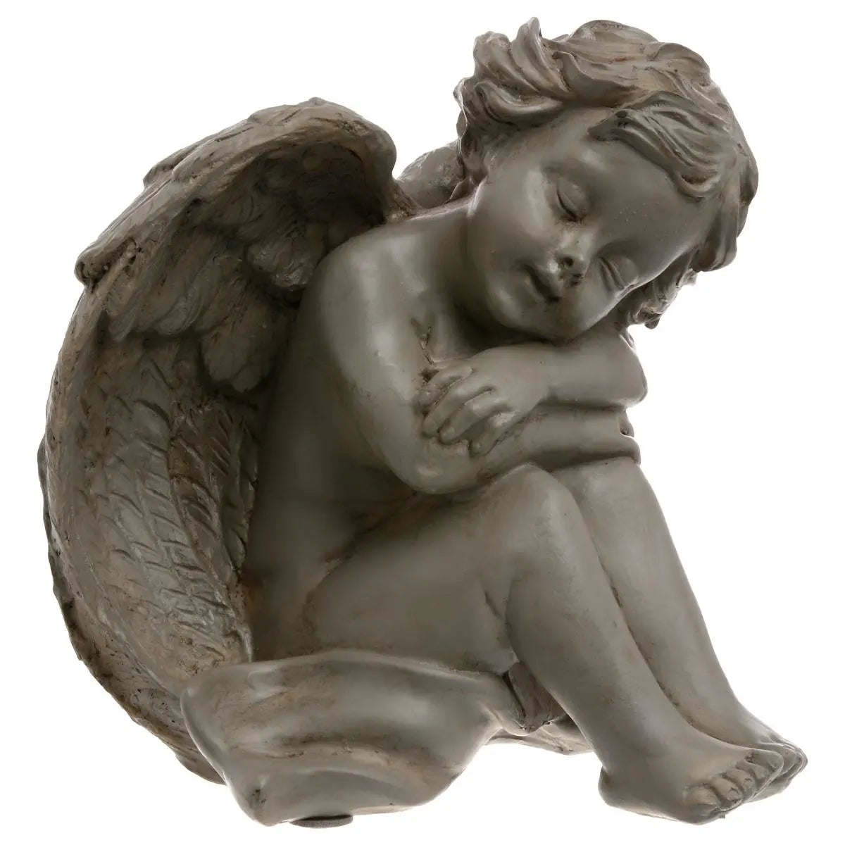Figură decorativă Înger Atmosphera, Rășină, 16 cm, Asortate