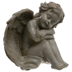 Figură decorativă Înger Atmosphera, Rășină, 16 cm, Asortate