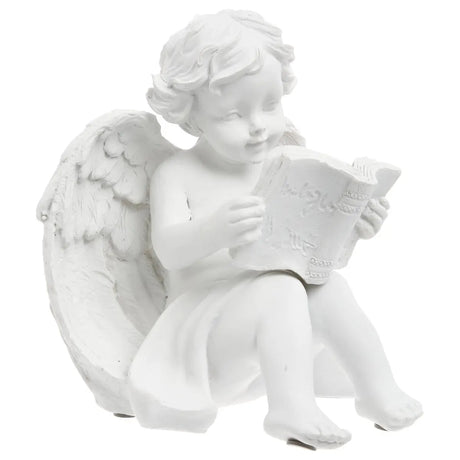 Figură decorativă Înger Atmosphera, Rășină, 16 cm, Asortate