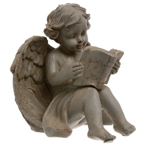 Figură decorativă Înger Atmosphera, Rășină, 16 cm, Asortate
