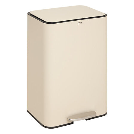 Кош за боклук 5five Delta Slim, Метал, 50L, Глина