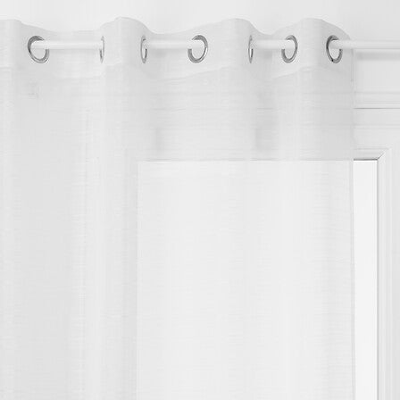 Louis sheer curtains 140 x 240 cm white