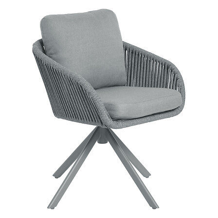 Swivel armchair Pyvo graphite