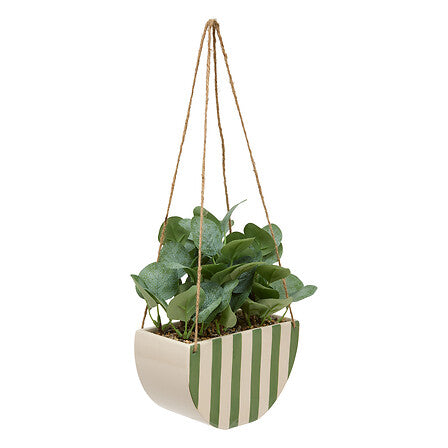 Plantă artificială Atmosphera Chéri suspendată, 27 cm, diverse specii