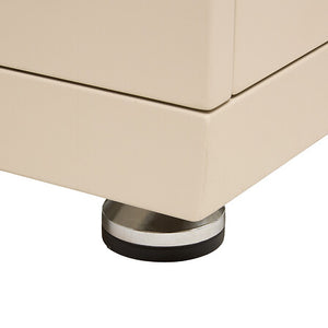 Outdoor kitchen corner unit Oxyana 60 x 60 x 110 cm steel clay