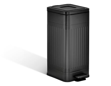 Кош за отпадъци 5five Nova, Метал, 30L, Черен