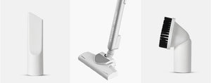 Aspirator vertical Deerma DX700 2 în 1, 75dB, Capacitate 0,8 l, Putere 600W, Alb