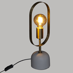 Lampă de masă Atmosphere Edi, 44 cm, aurie