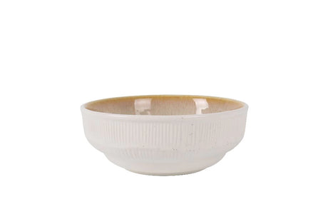 Bol LA MEDITERRANEA Calobra Cream, 13x5 cm, porțelan