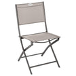 Modula hazelnut tonka folding chair