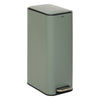 Кош за боклук с педал 5five Delta Slim, Метал, 30L, Зелен
