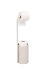 Стойка за тоалетна хартия 5five, Стомана, Бежова, 64.7 cm