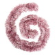 Fine strand boa garland 15 cm x 2 m 8 folds pink